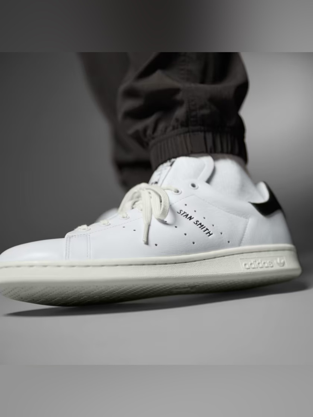 adidas Stan Smith Lux White Leather Sneakers NWOB 11 - Picture 8 of 12
